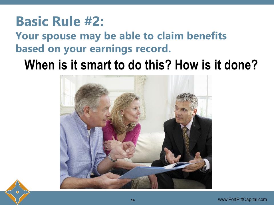 Spouse Claiming Benefits