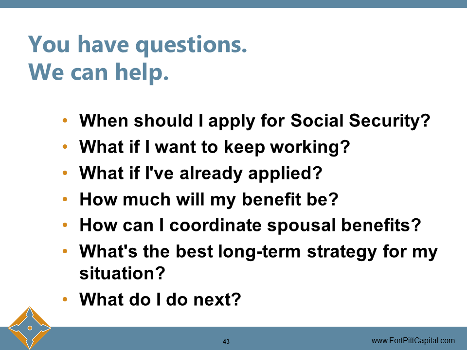 Social Security Questions