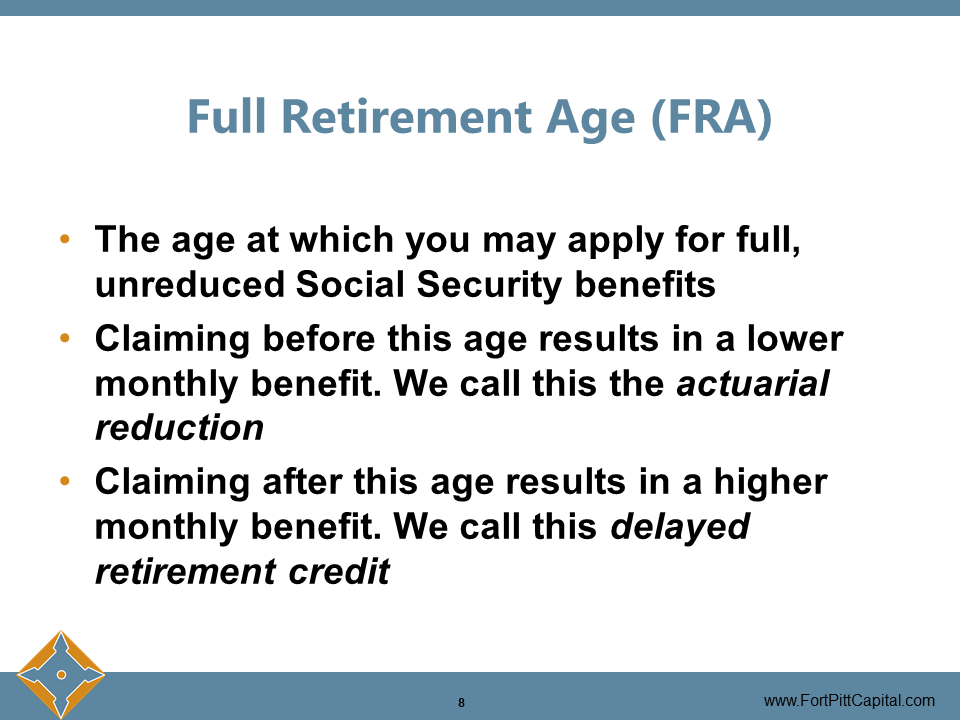 Full Retirement Age