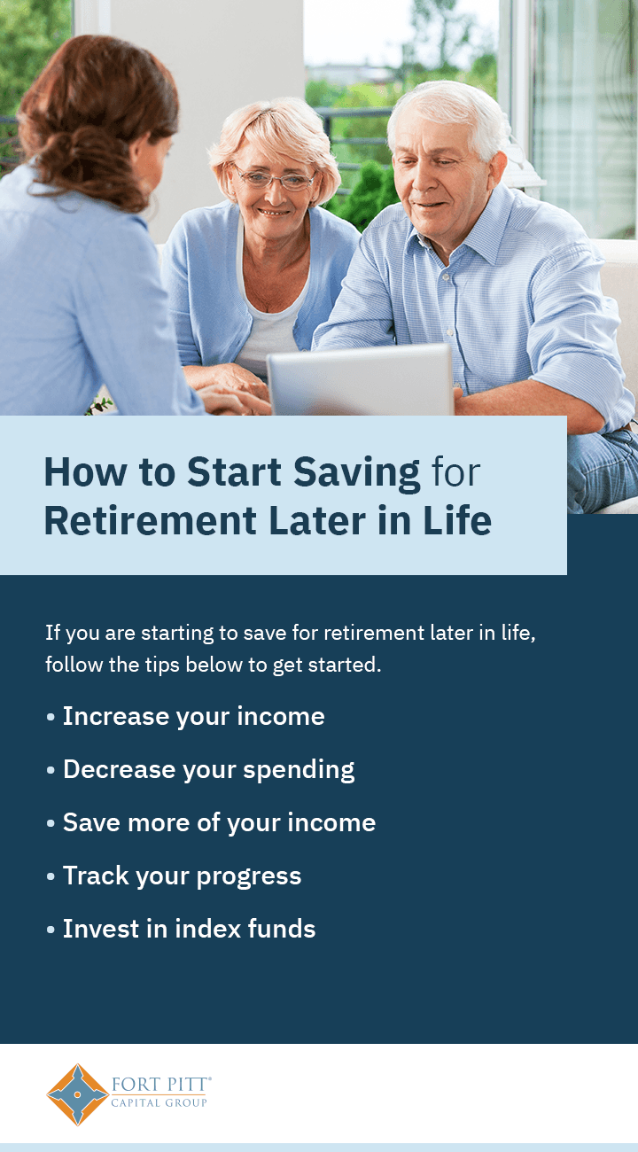 How to Start Saving for Retirement Later in Life