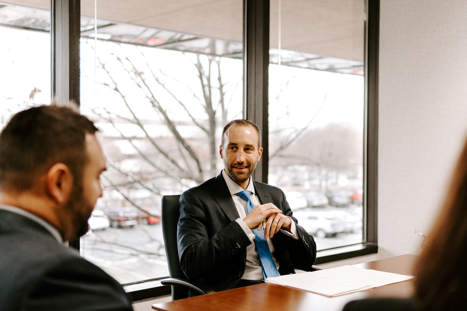 Retirement Plan Services in a meeting