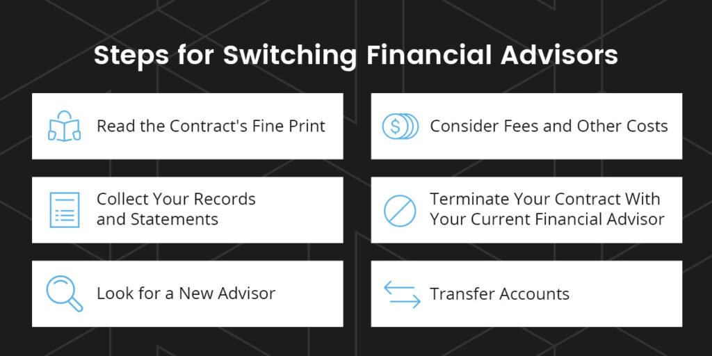 Steps for Switching Financial Advisors